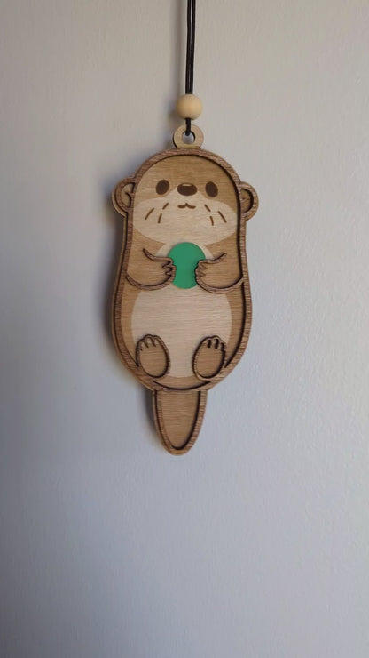 Sea Otter Christmas Ornament