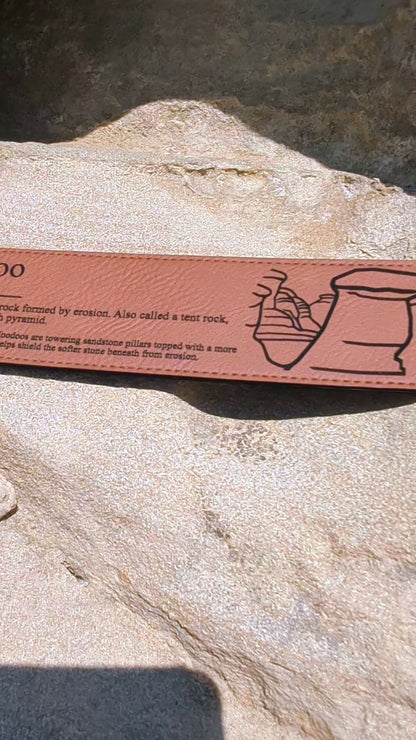 Hoodoo Definition - Leatherette Bookmark