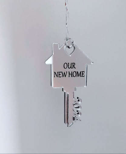 New Home Key Ornament 2024