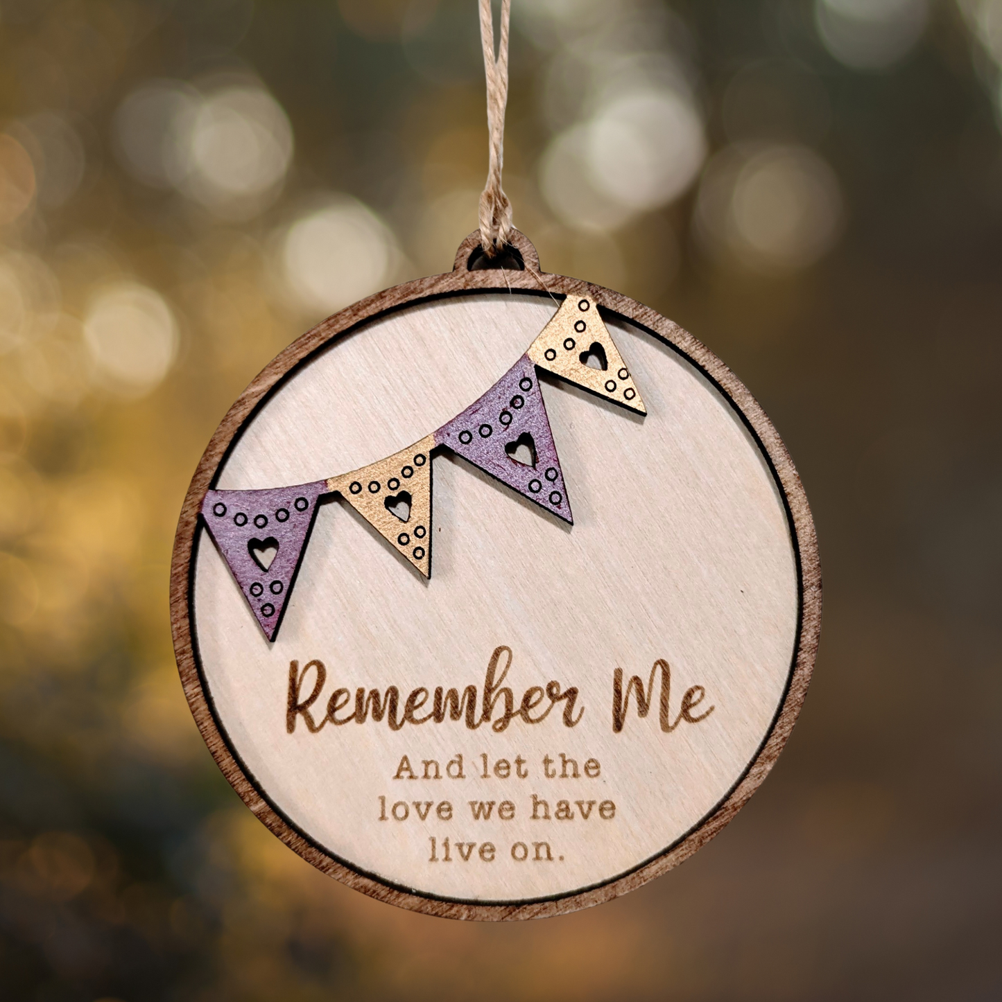 Remember Me Memorial Ornament