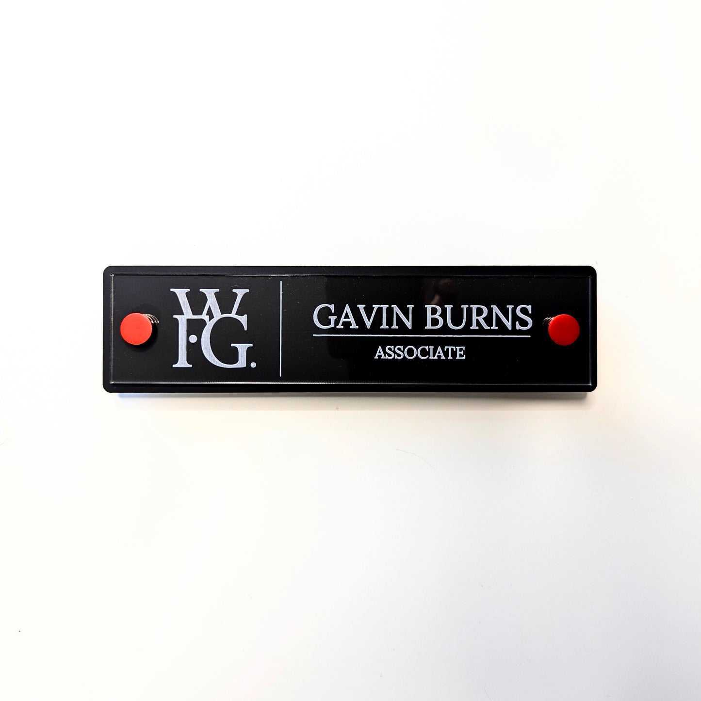 Logo and Name Plate - Door Name Plaque