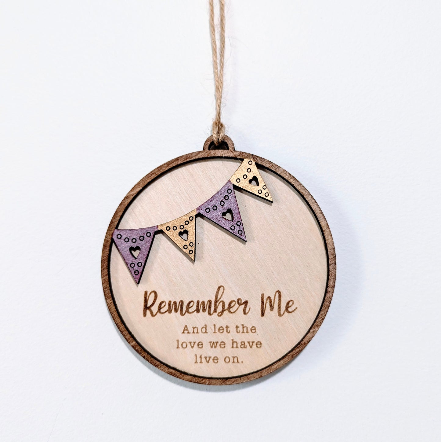 Remember Me Memorial Ornament