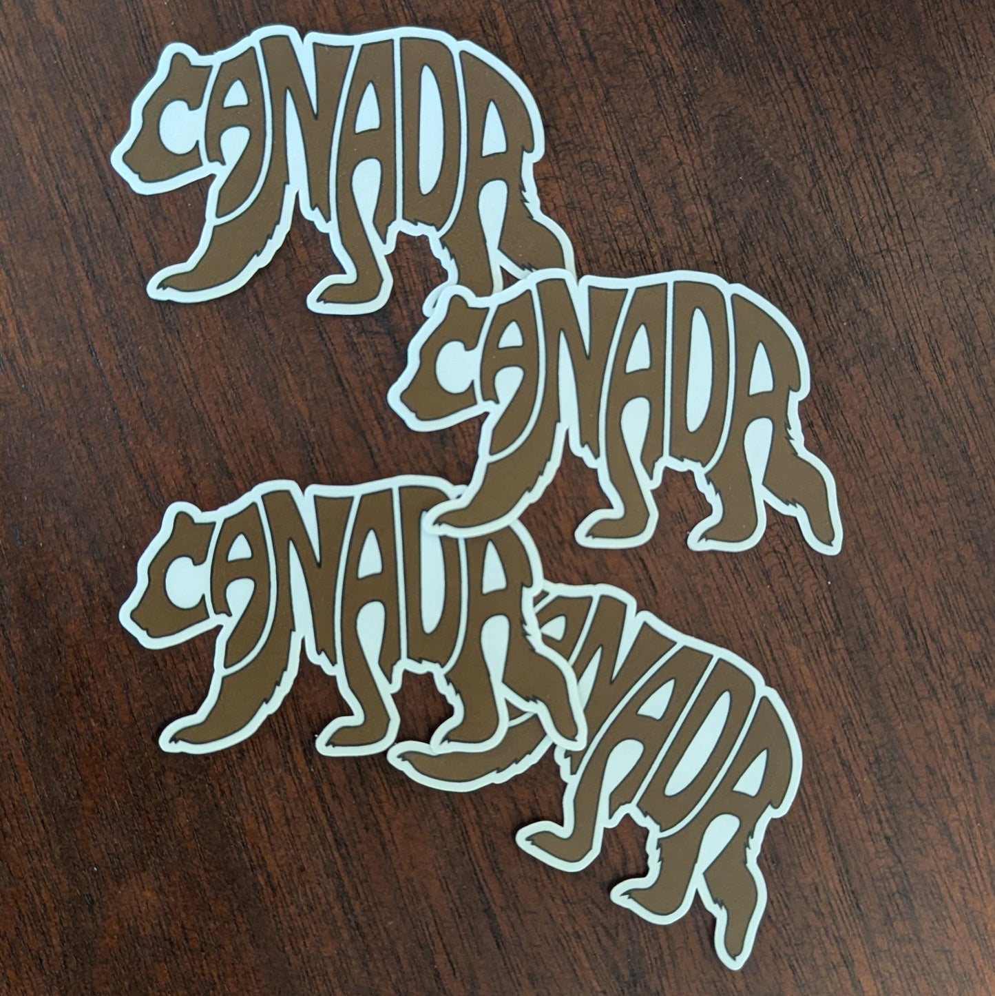Canada Bear Sticker