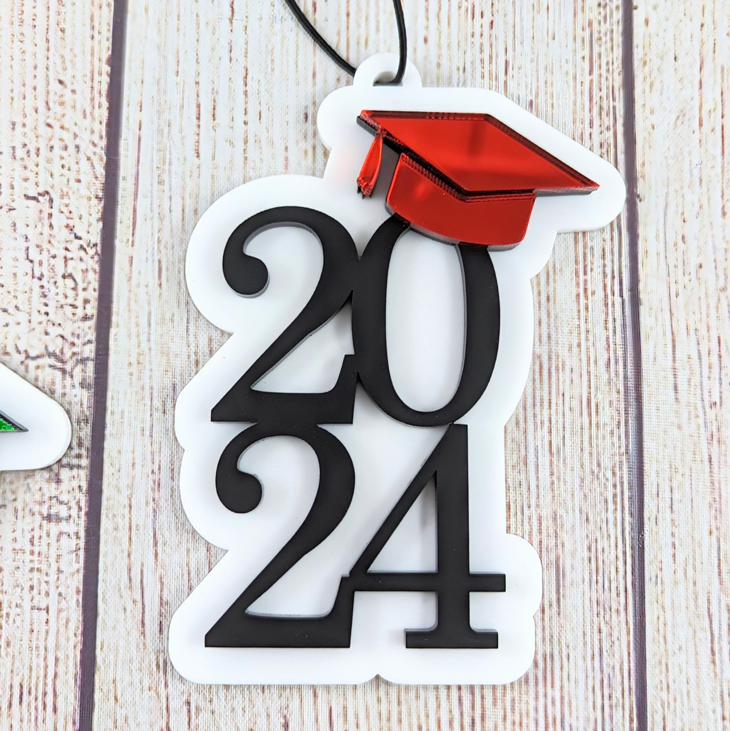 Grad 2024 Car Mirror Charm/Christmas Ornaments