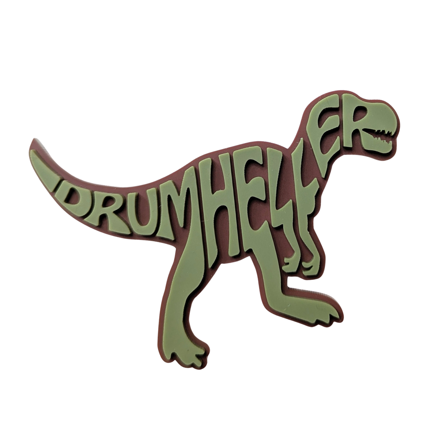 Drumheller Dinosaur Typography Magnet