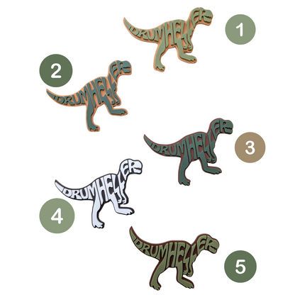 Drumheller Dinosaur Typography Magnet