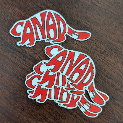 Canada Beaver Sticker