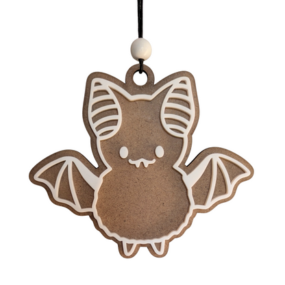Bat Gingerbread Cookie Ornament
