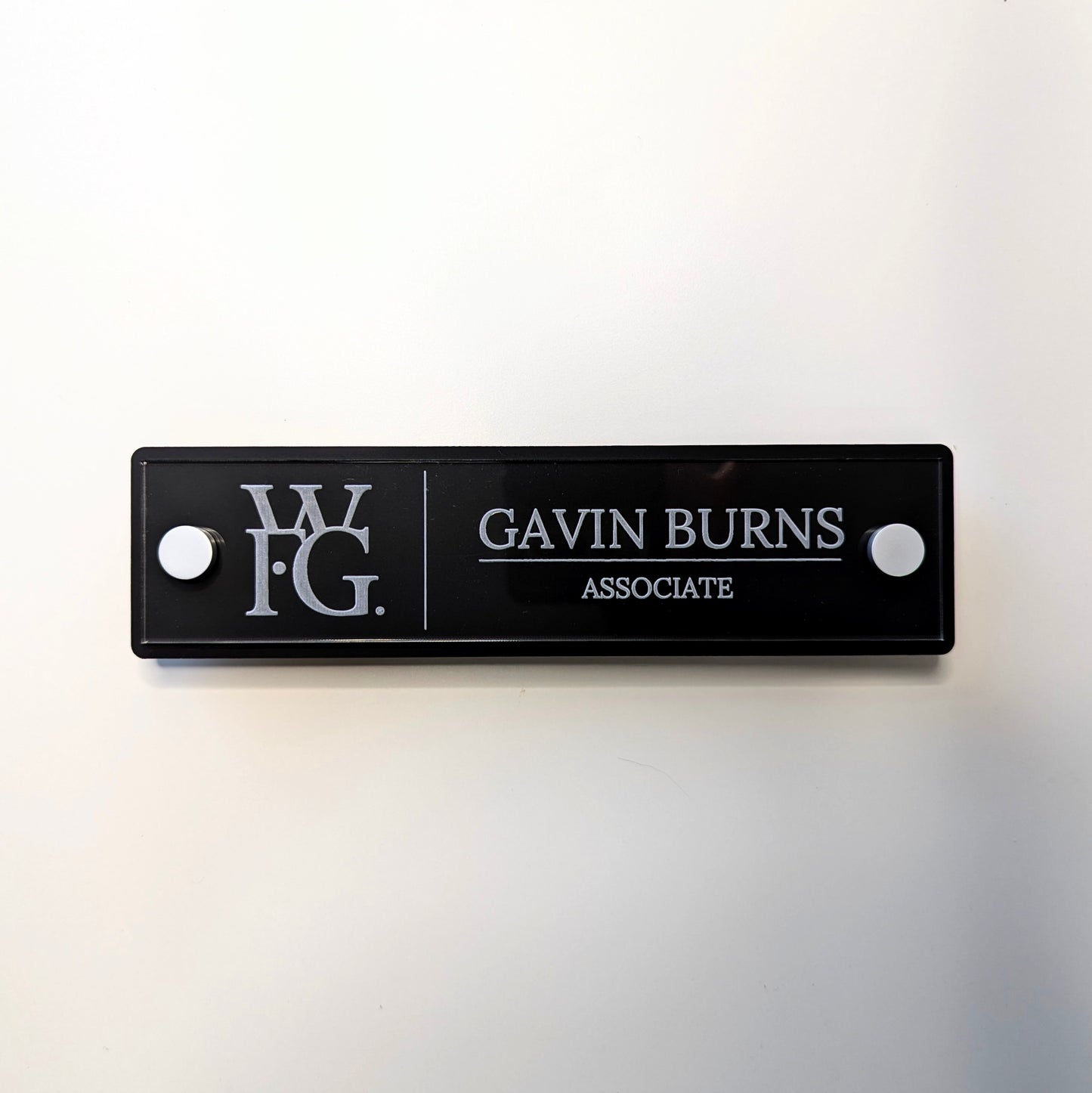 Logo and Name Plate - Door Name Plaque