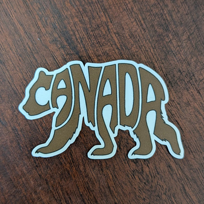 Canada Bear Sticker