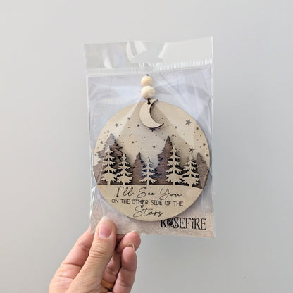 Other side of the Stars - Memorial Ornament