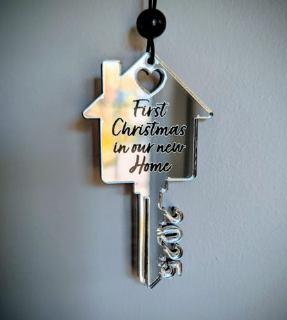 New Home Key Ornament 2025 (My home/Our Home)