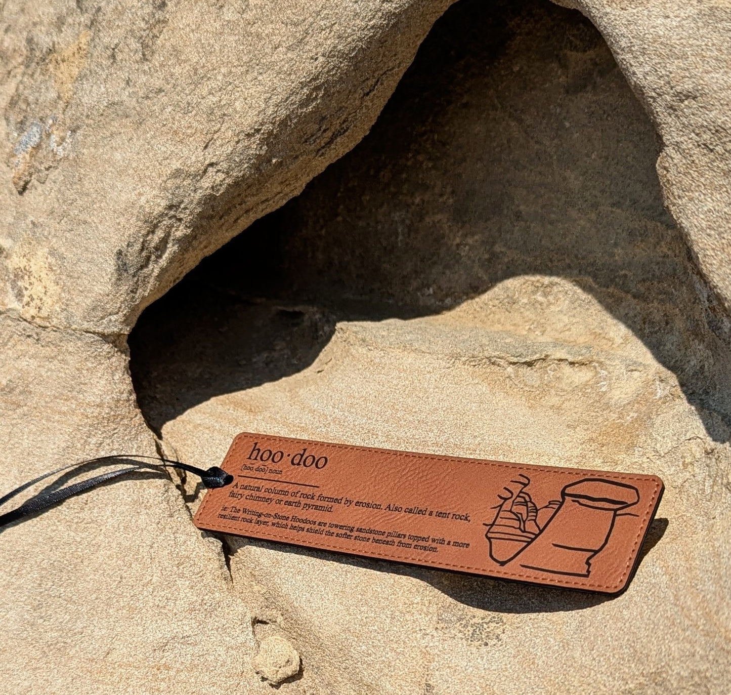 Hoodoo Definition - Leatherette Bookmark
