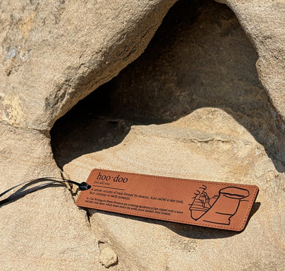 Hoodoo Definition - Leatherette Bookmark