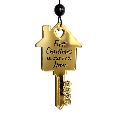 New Home Key Ornament 2025 (My home/Our Home)