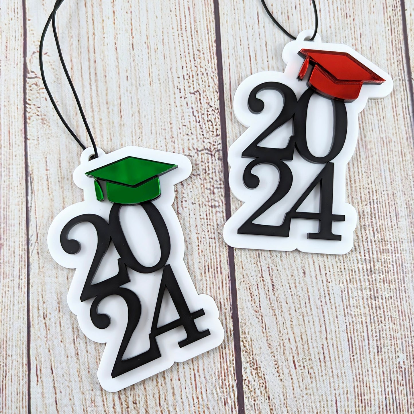 Grad 2024 Car Mirror Charm/Christmas Ornaments