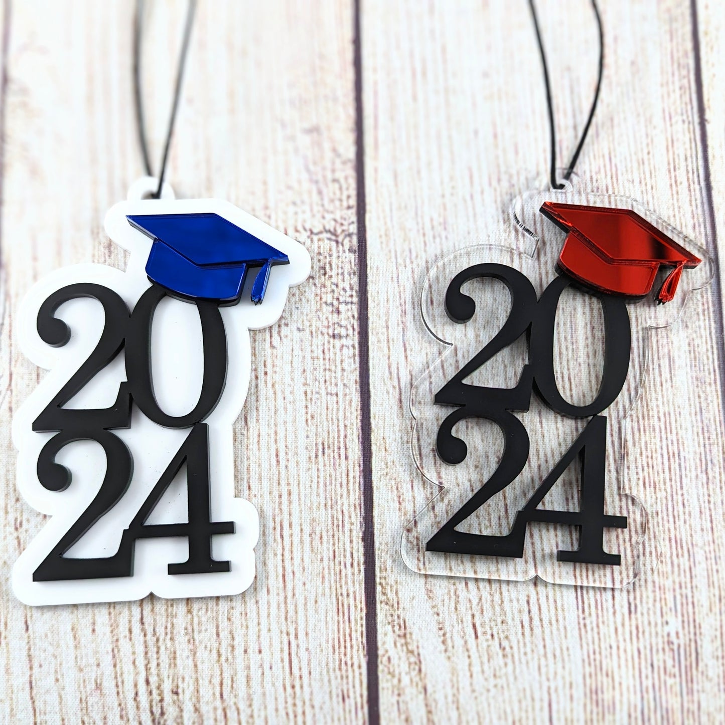 Grad 2024 Car Mirror Charm/Christmas Ornaments