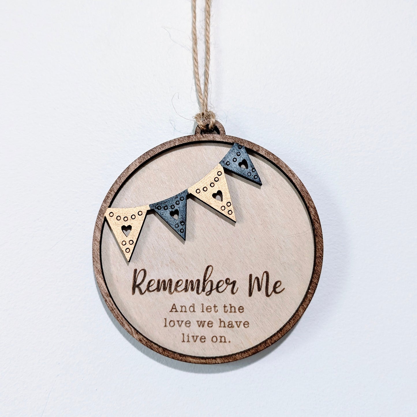 Remember Me Memorial Ornament