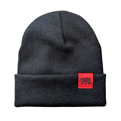 PRE-ORDER Canada-Made Cuffed Toque / Beanie w Canada Bear Leatherette Tag