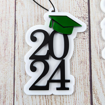 Grad 2024 Car Mirror Charm/Christmas Ornaments