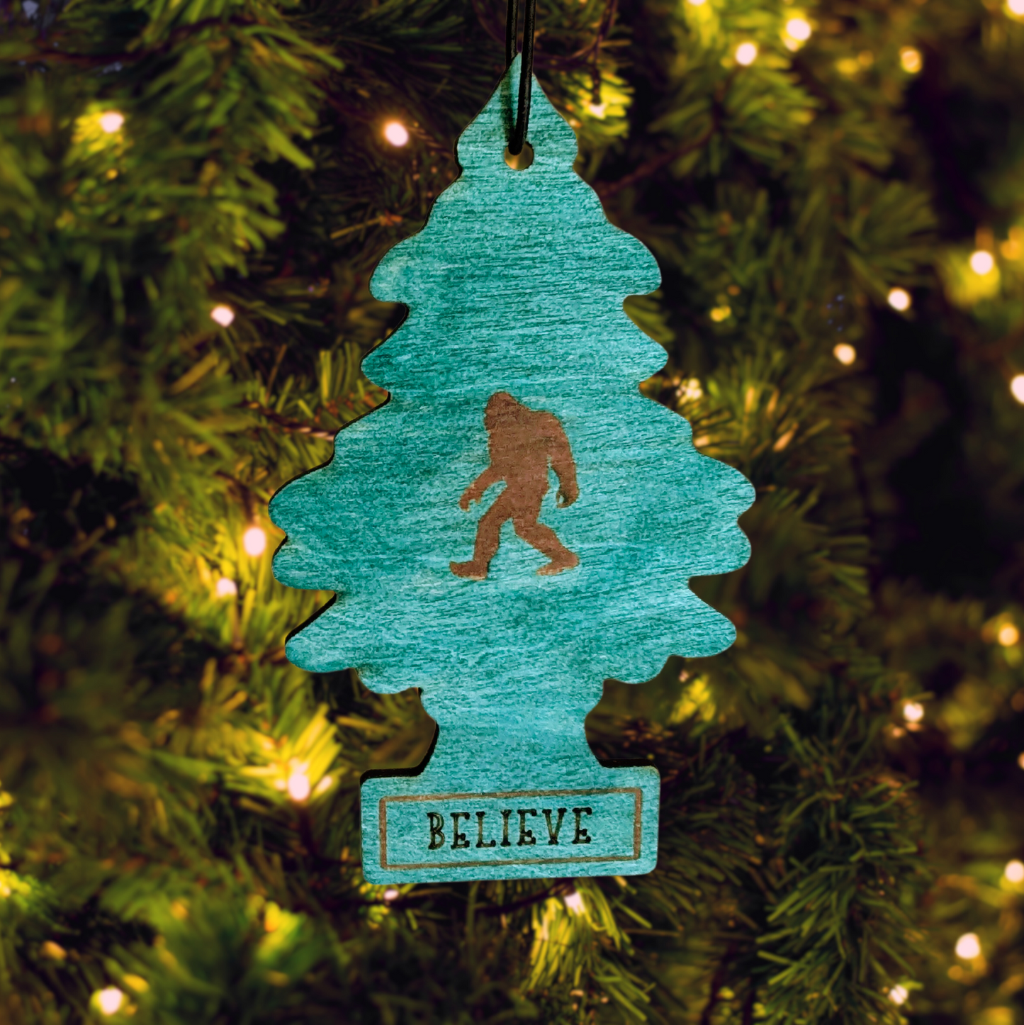 NOT SCENTED Sasquatch 'Air Freshener' Ornament / Car mirror charm