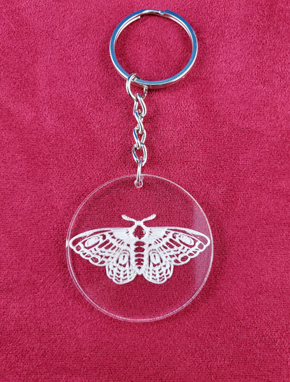 Nature Themed - Engraved Acrylic Keychain