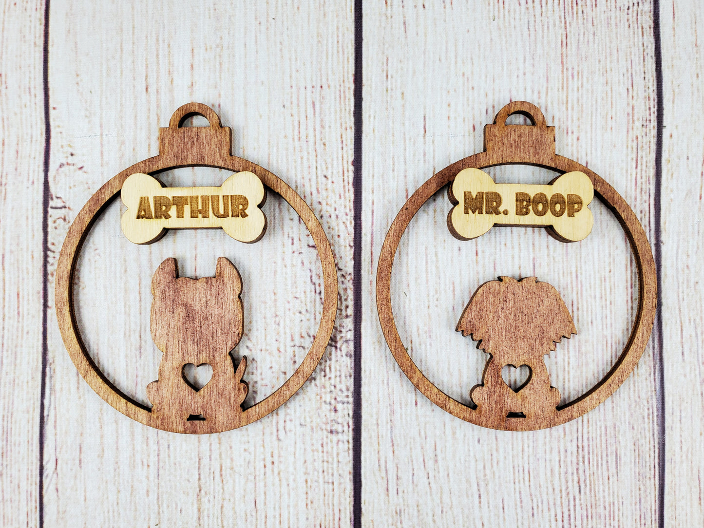 Dog Breed Personalized Ornament - 17 Options