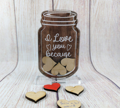 Jar of Hearts - I love you because