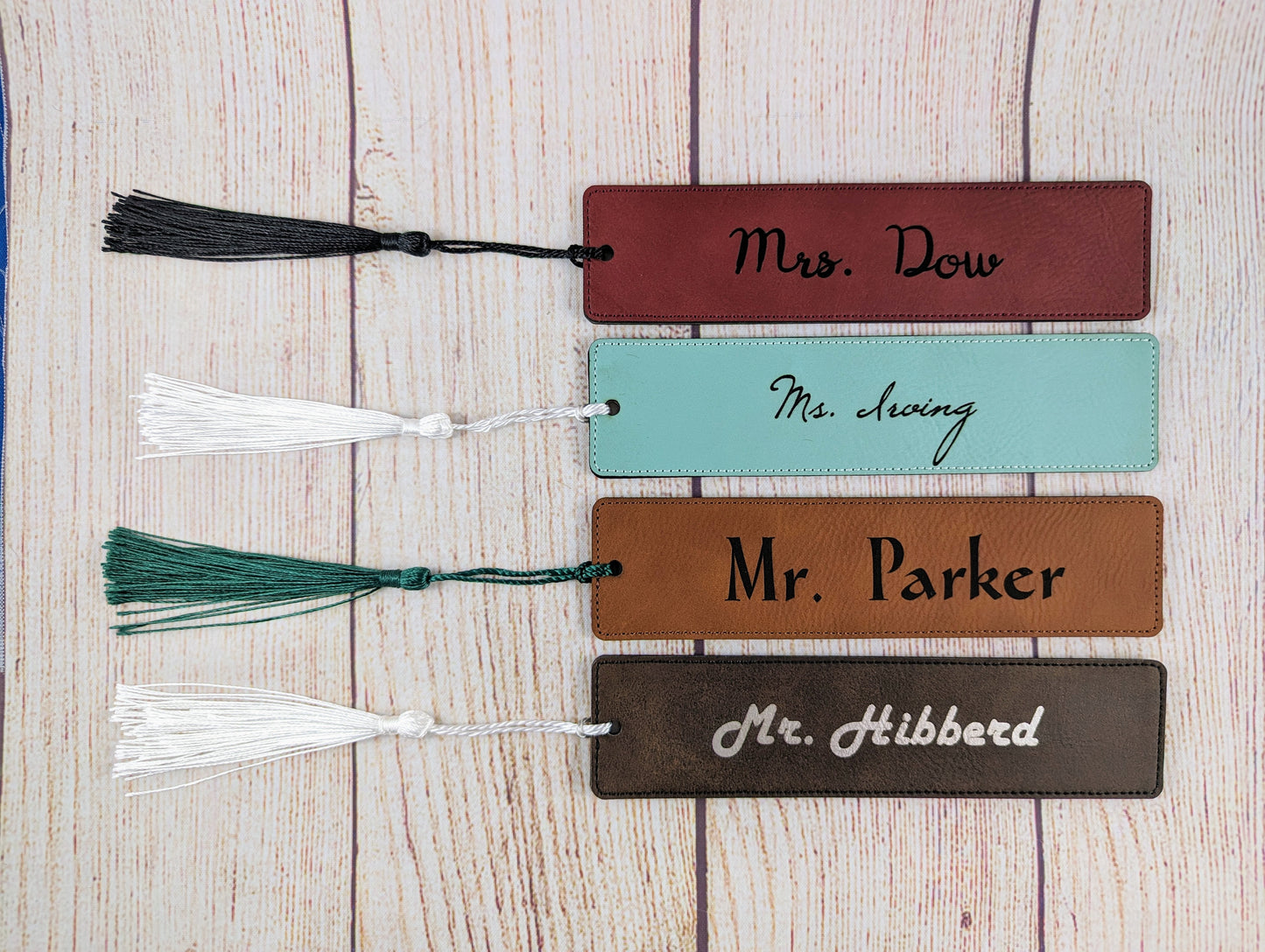 Custom Name/Text Bookmark - 15 Colour Options