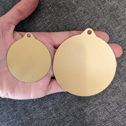 Custom Double-sided Medals (Engraved)